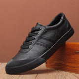New Hot Men Lace-up Leather Casual Shoes Cool Loafers Flats