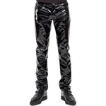 Black Faux Leather PVC Pants for Clubwear - Alt Style Clothing