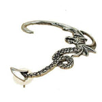 Vintage Punk Rock Dragon Gothic Ear Wrap Retro Clip Earrings - Alt Style Clothing