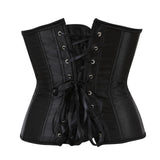 Gothic Underbust Corset and Waist Cincher Bustier Top - Alt Style Clothing