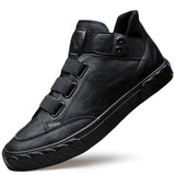 Leather Shoes Korean Trend Comfortable Loafer Men Shoes - Alt Style Clothing