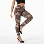 Alternative Women's Camo Fitness Pants - Activewear for Goths and Metalheads - Alt Style Clothing