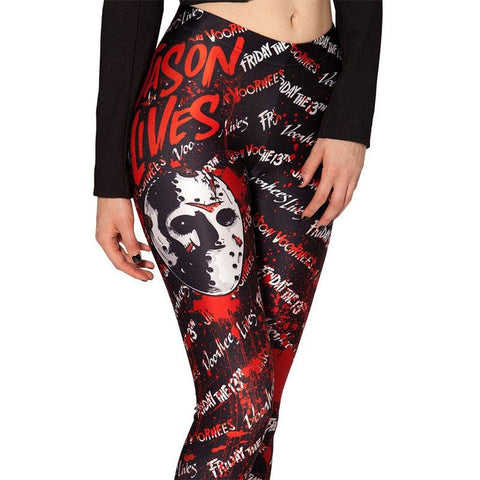 Printed Leggings - Unique and Edgy Design - Alt Style Clothing