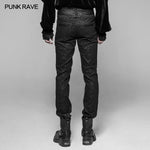 Punk Rave Rock Gothic Retro Slim-Fitting Men Pants - Alt Style Clothing