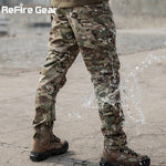 Camouflage Military Pants - Multi-Pocket Tactical Combat Army Wear - Alt Style Clothing