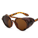 Embrace the Steampunk Aesthetic with Vintage Round Sunglasses