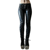 Steampunk Faux Leather Pants - Alt Style Clothing