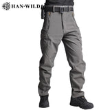 Tactical Pants Soft Shell Fleece Cargo Military Pants - Alt Style Clothing