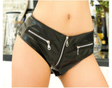 Sexy High Waist Hollow Out Bandage Denim Ripped ShortsBlack - Alt Style Clothing