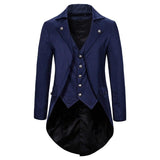 Gothic Victorian Tailcoat Jacket Steampunk Medieval Cosplay Costume