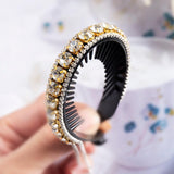 Elegant Luxury Rhinestone Tassel Ponytail Hair Claws - Alt Style Clothing