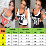 Ladies Comfy Sports Tank Top Hollow Cut Loose Gym - Alt Style Clothing