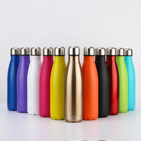 Double Wall Stainles Steel Water Bottle Thermos Bottle Keep Hot and Cold