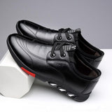 Casual Leather Shoes Comfortable Silp on Shoes - Alt Style Clothing