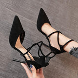 High Heels Pointed Stiletto Sexy Shoes - Alt Style Clothing