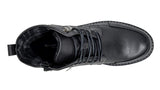 Fur-Lined Leather Combat Boots - Lace-Up for Ultimate Comfort and Protection - Alt Style Clothing