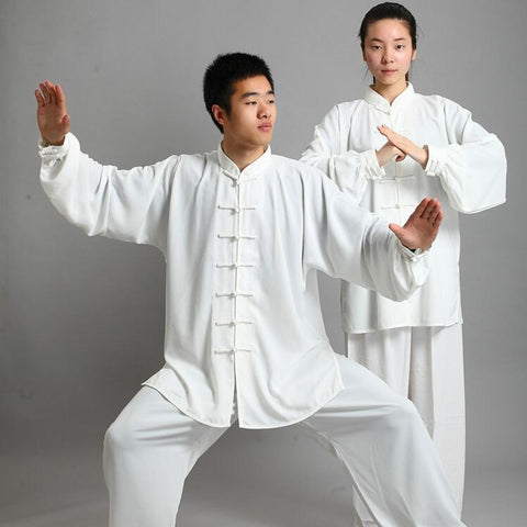 Kung Fu Uniform Traditional Chinese Clothing Long Sleeved - Alt Style Clothing