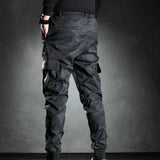 Sweatpants Men Camouflage Elasticity Military Cargo Pants With Drawstring - Alt Style Clothing