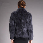 Fur Coat Stand CollarReal Fur Coat