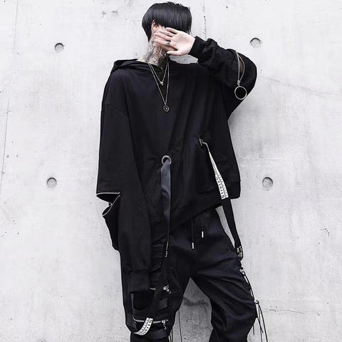 Goth Sweatshirt Hoodie Darkwear - Alt Style Clothing