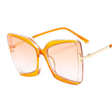 Oversized Square Sun Glasses With Big Frame - Alt Style Clothing