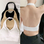 Sexy Halter Backless Bra Camisole for Women's Sports and Lingerie - Alt Style Clothing