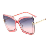 Oversized Square Sun Glasses With Big Frame - Alt Style Clothing