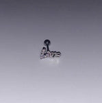 Rock Your Look with Black Cool Spider Snake Cross Cartilage Stud Earrings Gothic Girls
