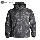 Soft Shell Military Tactical Jacket Men Waterproof Windbreaker - Alt Style Clothing