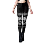 Gothic Leggings for Women - Dark and Grunge Style with Sexy Black Design