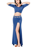 Sexy Women Belly Dance Suit Bellydance Costume Dancing Skirt Belly Dance Top