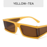 Square Punk Sunglasses Retro Mirror Vintage Sunglasses - Alt Style Clothing