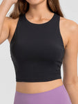 Crop Tank Top High Neck - Alt Style Clothing