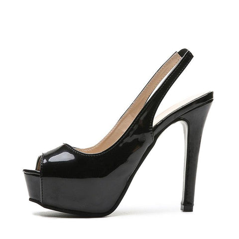 Sexy Party Open Toe Pumps - Alt Style Clothing