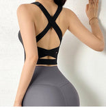 Sports Bra Sexy Fitness Underwear Camis Push Up Yoga Crop Top