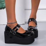 Cute Pumps Platform Wedges Sweet Gothic Shoes - Alt Style Clothing