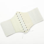 Gothic Corset Belt: Wide and Slim Pu Leather Elastic Belt for Women's Elegant Fashion - Alt Style Clothing