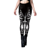 Gothic Leggings for Women - Dark and Grunge Style with Sexy Black Design