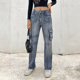 Low Waist Sexy Baggy Jeans - Alt Style Clothing