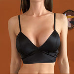 Tube Top Comfortable Crop Top Satin - Alt Style Clothing