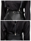 Upgrade Your Gothic Wardrobe with Our Strap Shoulder Belts for Lady Waistband Suspender Decorative Skirt Goth - Alt Style Clothing