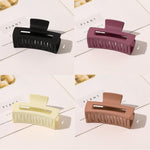 4Pcs/Set New Hot Solid Color Shark Hair Clips - Alt Style Clothing