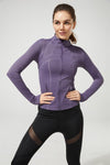 Slim Fit Jacket for Women Fitness Workout Gym Top - Alt Style Clothing