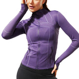 Slim Fit Jacket for Women Fitness Workout Gym Top - Alt Style Clothing