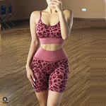 Sexy 2 PCS Yoga Set - Gym Leggings and Running Work Out Training Suit