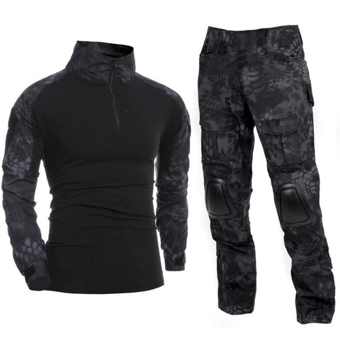 Blend Style and Functionality with Our Army Military Uniform Camouflage Tactical BDU Camo Shirt and Pants