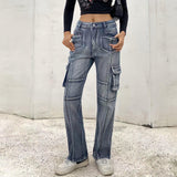 Low Waist Sexy Baggy Jeans - Alt Style Clothing