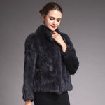 Fur Coat Stand CollarReal Fur Coat
