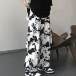 Bold and Colorful: Tie Dye Cargo Pants for Women - High Waisted and Wide Leg Streetwear - Alt Style Clothing