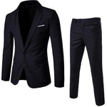 Blazer 3 Pieces Set Elegant Business Luxury Full Vest With Pants and Classic Jacket - Alt Style Clothing